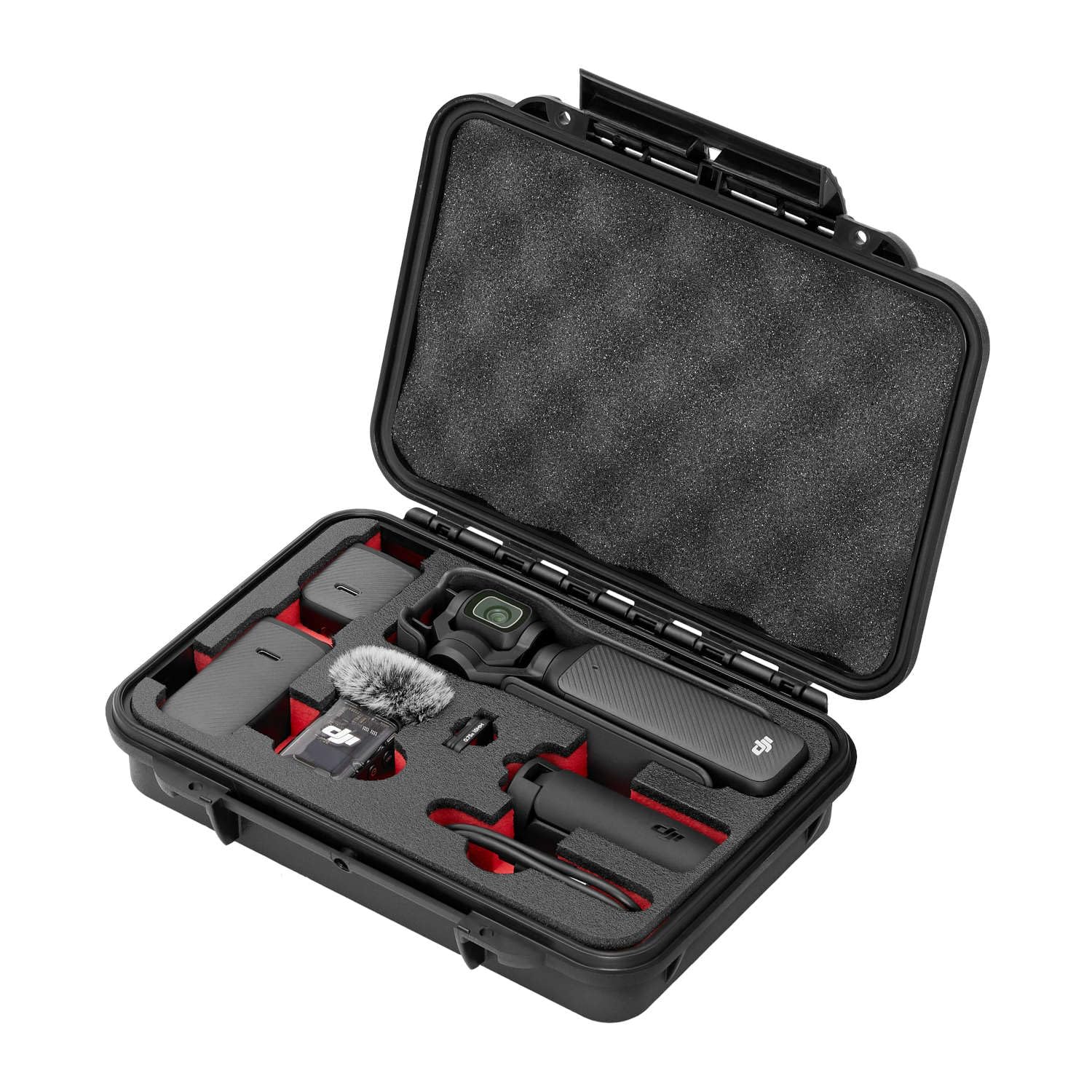 TOMcase Étui pour DJI OSMO Pocket 3 Creative Combo et de Nombreux Accessoires, étui étanche pour l'extérieur - Made in Germany
