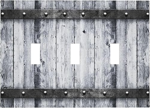 Miniatura 217 de Cubierta de Interruptor de Luz de Palanca de 1 Gang con Estampado de Bosque de Pinos Rústico Campestre, Cabaña Lodge Granero Bosque Forestal de