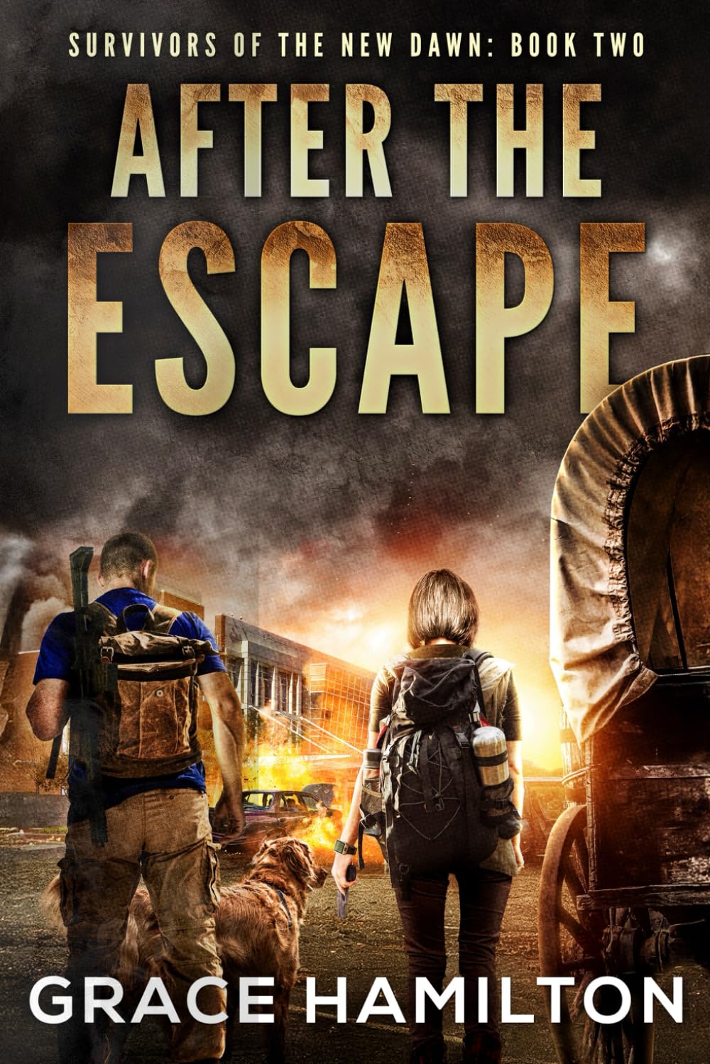 After The Escape: A Post-Apocalyptic Thriller Filled With Fascinating Characters & Prepper Info (Survivors of the New Dawn)