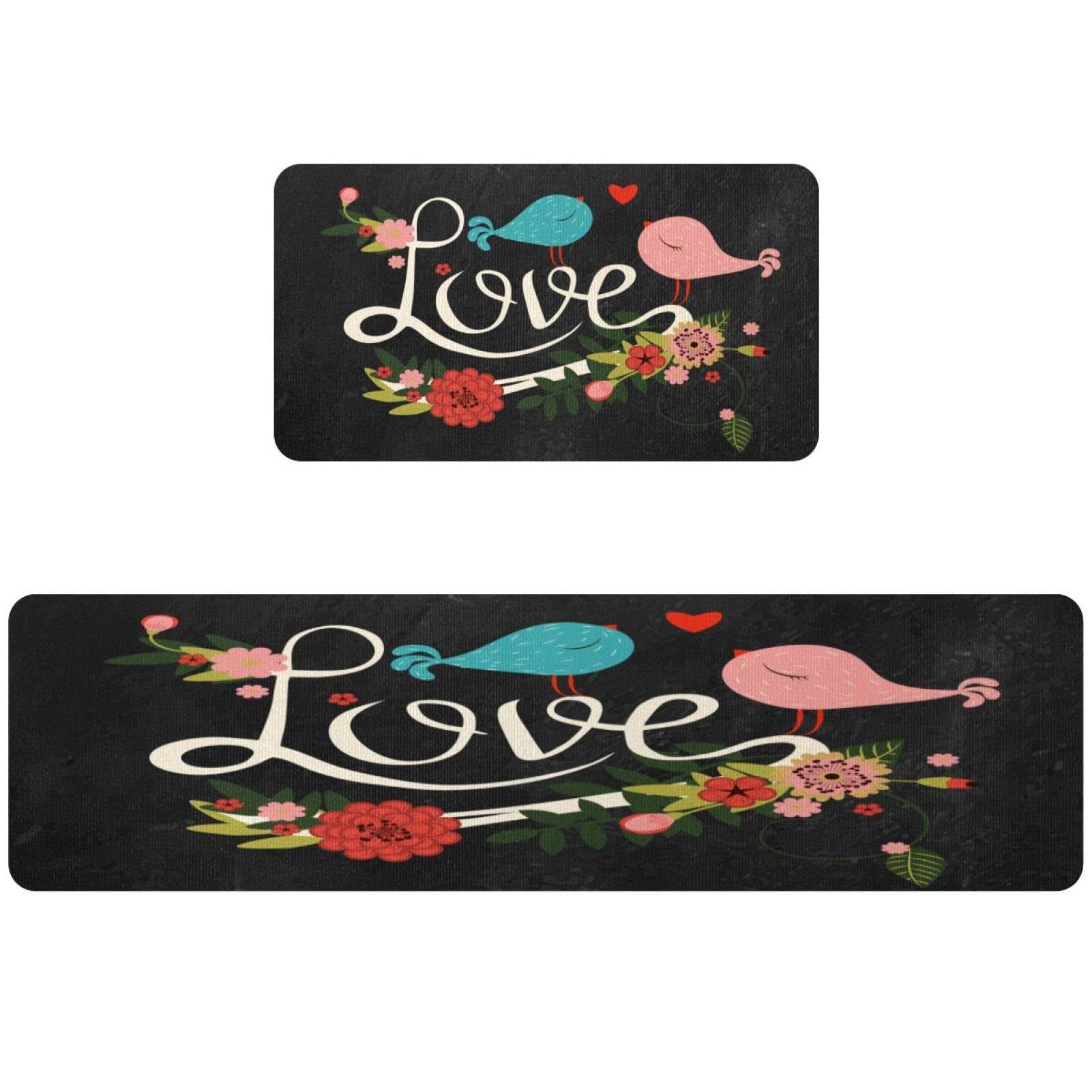 Tapis de cuisine absorbant lavable et sécurisé pour buanderie et couloir