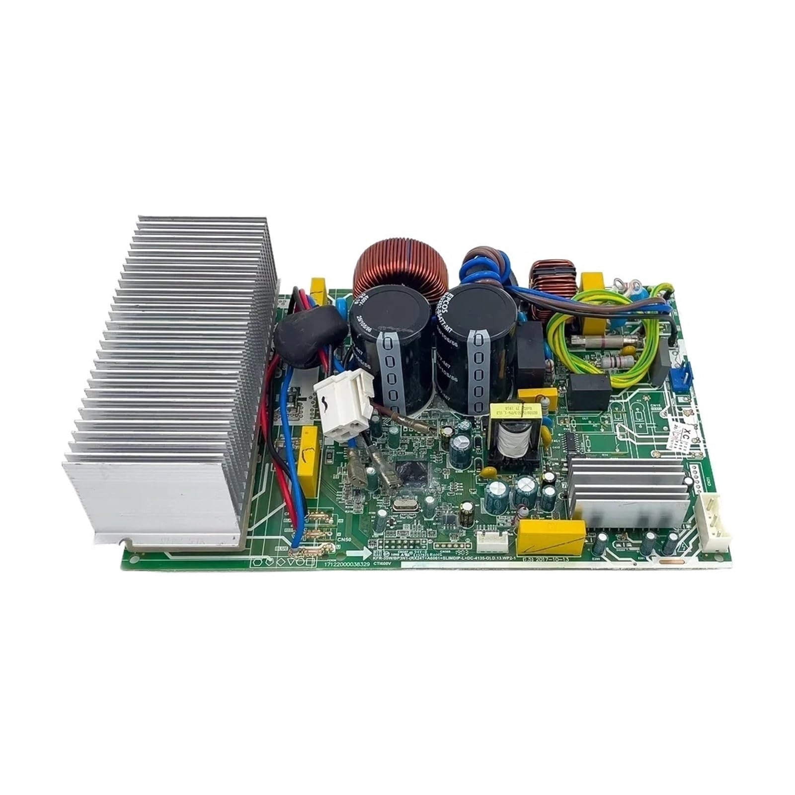 Weigexieo For Dc Fan Air Conditioner Control Board，Compatible For Midea ， 17122000038329 Kfr-35W/Bp3n1-(Rx24t+A6061+Slimdip-L+Dc-4135-O).D.13.wp2-1 Control Board