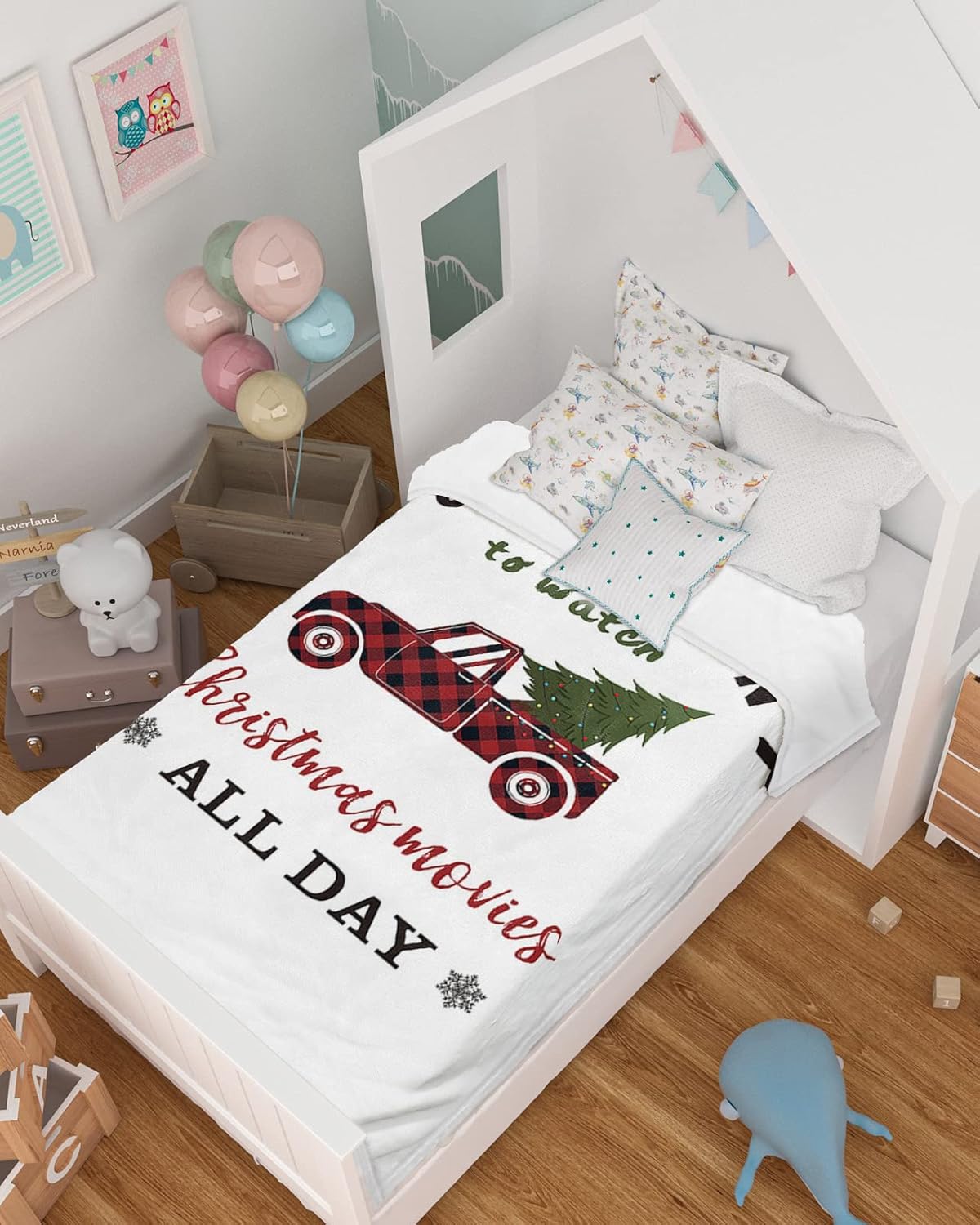Baby Blankets, Flannel Baby Blanket 30x40in Swaddle Blanket, This is My Christmas Movie Watching Blanket, Toddler Bed Blanket, Baby Blankets for Boys & Girls, Baby Stuff Baby Essentials Travel Blanket