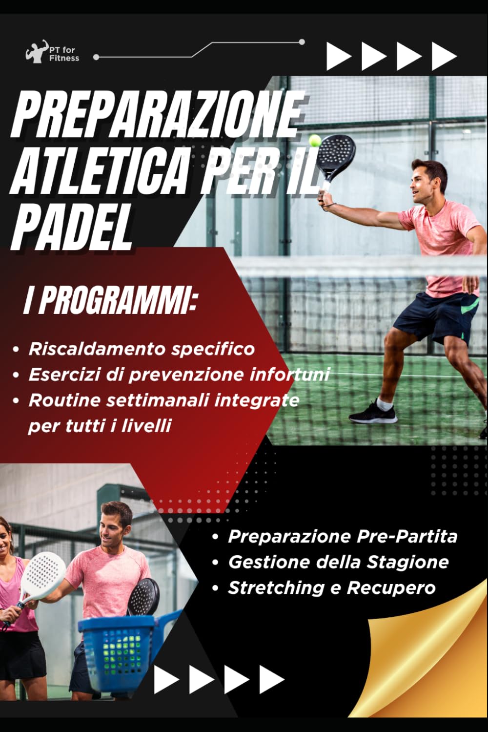 Preparazione Atletica per il Padel: Schede allenamenti, prevenzione infortuni e programmi completi per migliorare forza, agilità e performance in campo