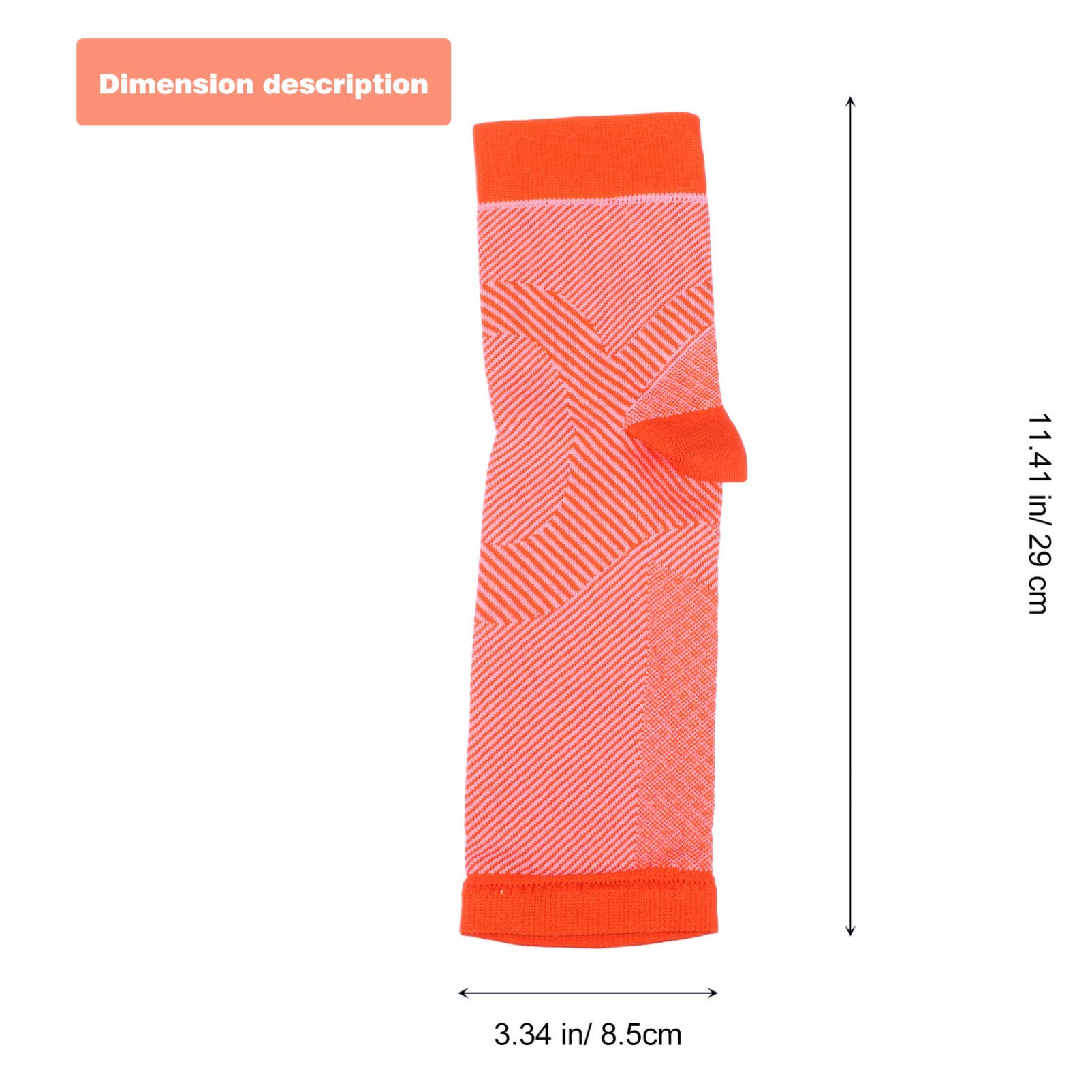 1 Pair Ankle Support Ankle Support Ankle Socks Plantar Socks Ankle Support Socks Compression Foot Sleeves Compression Socks Toeless Socks Ankle Brace Joint Socks