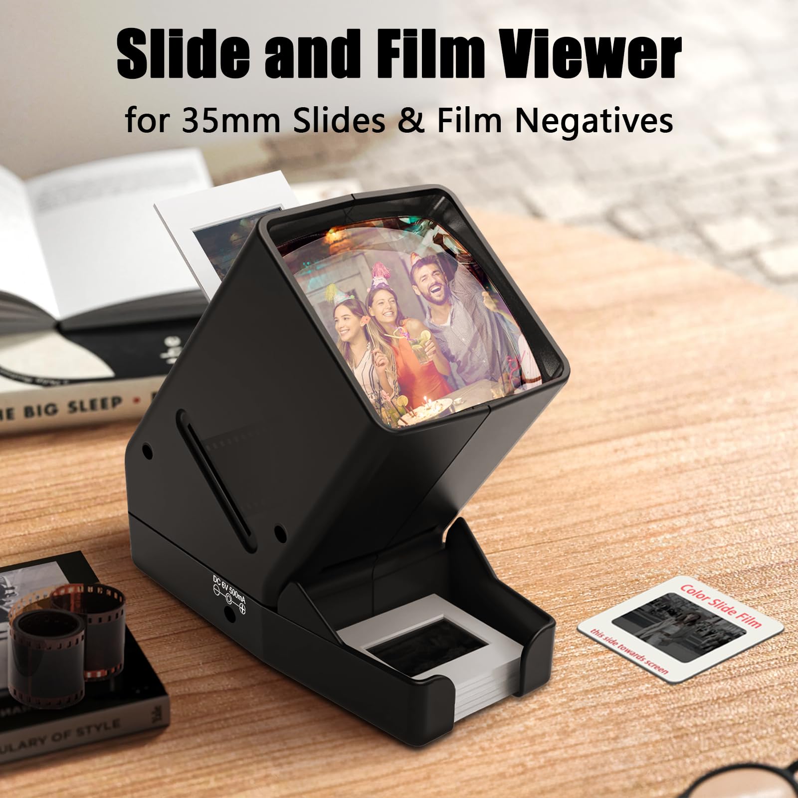 Amazon.com: CAMEDAFLX SV-3 35mm Slide & Film Viewer-Slide Viewer