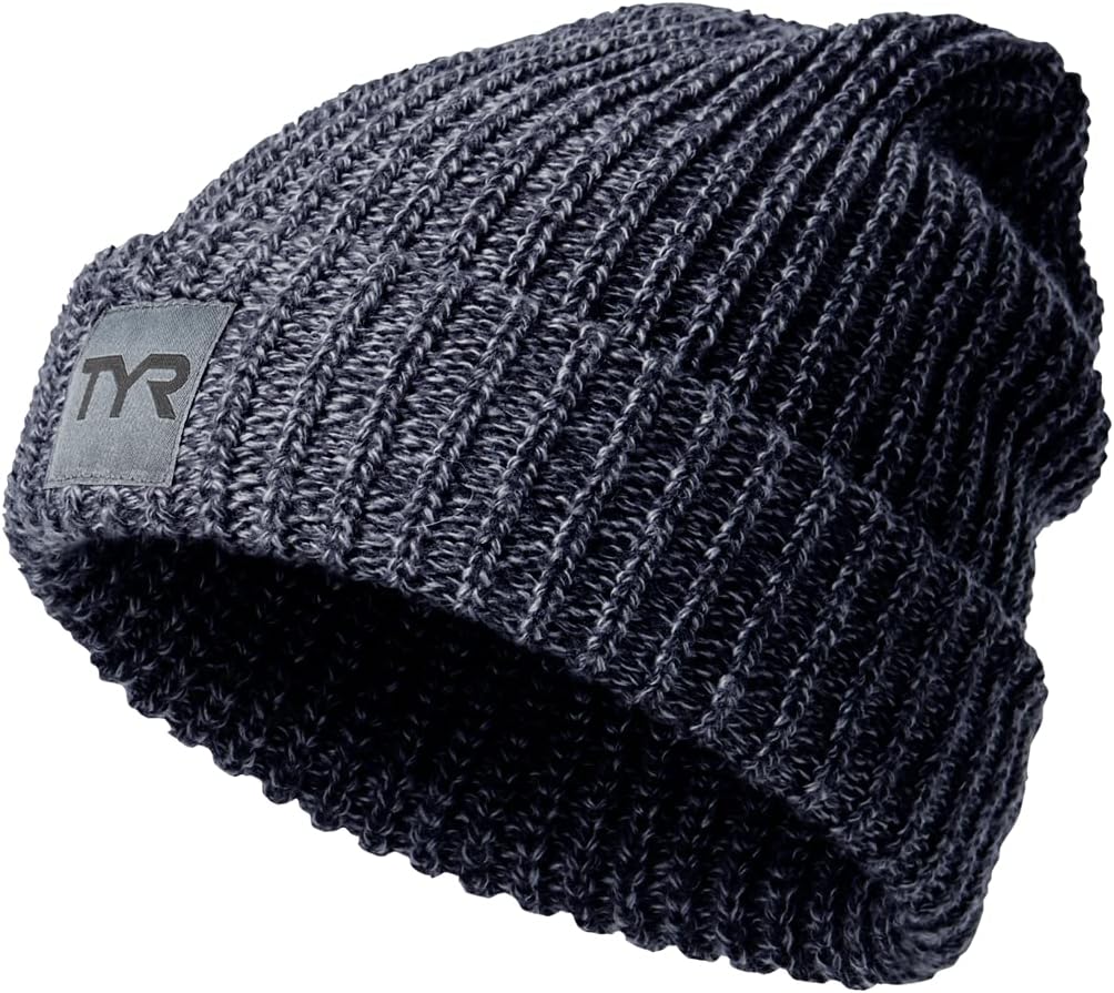TYR Unisex Cuffed Ribbed Beanie