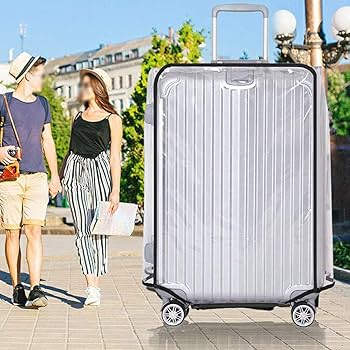 スーツケース カバー 汚れ防止 22インチ スーツケースカバー クリア 透明 スーツケースカバー 保護カバー クリア 透明 キャリーケース