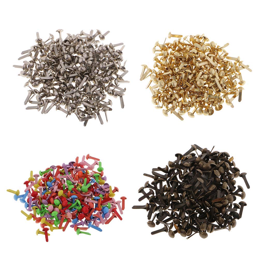 Lot De 200 Épingles à Tête Ronde Blanches Et Noires - Outils Fixation Papier Et Bricolage