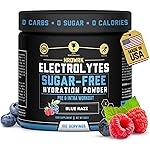 HRDWRK Electrolytes Powder with Magnesium, Potassium - Sugar Free Electrolytes Boost Endurance and Reduce Fatigue with This Electrolytes Supplement - Maximum Hydration - Keto Friendly