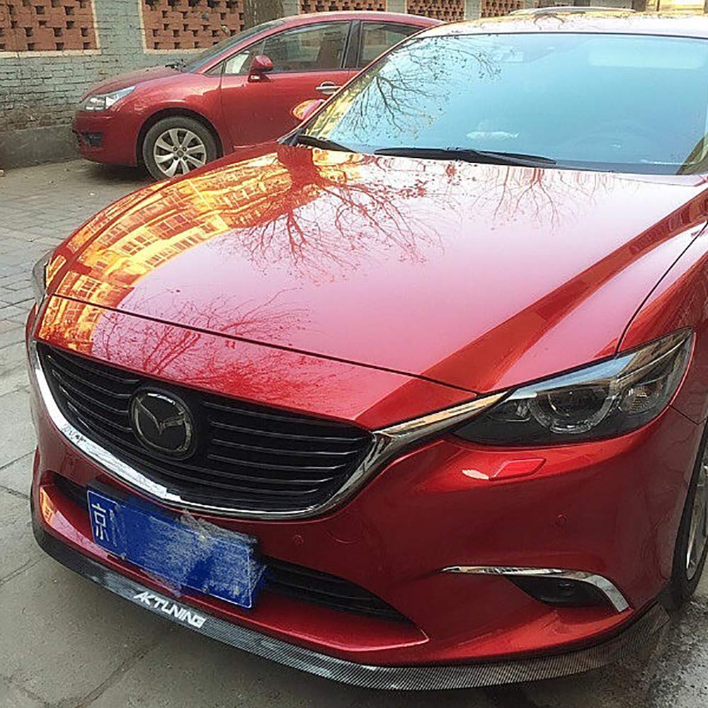 Buy HUBUISH Universal Car carbon fiber front lip,Front Bumper Lip