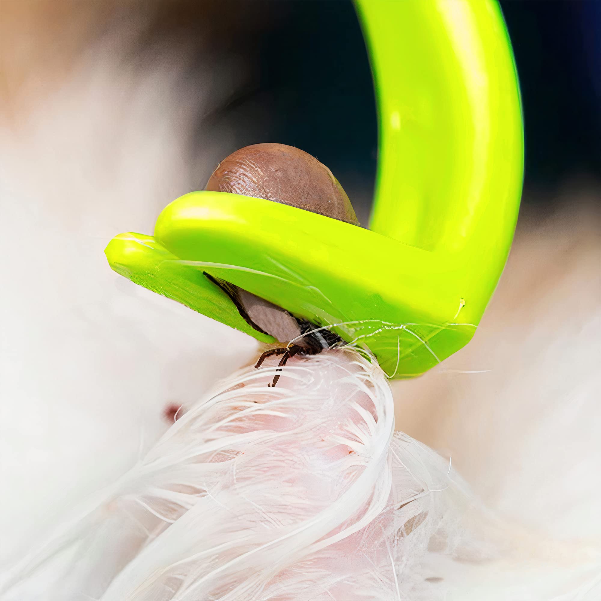 MYDAISY Juego de 3 Pinzas para Garrapatas Perros - Pinza Garrapatas - El único Set Antigarrapatas para Perros Que Necesitas - Quita Garrapatas (Verde) - 4