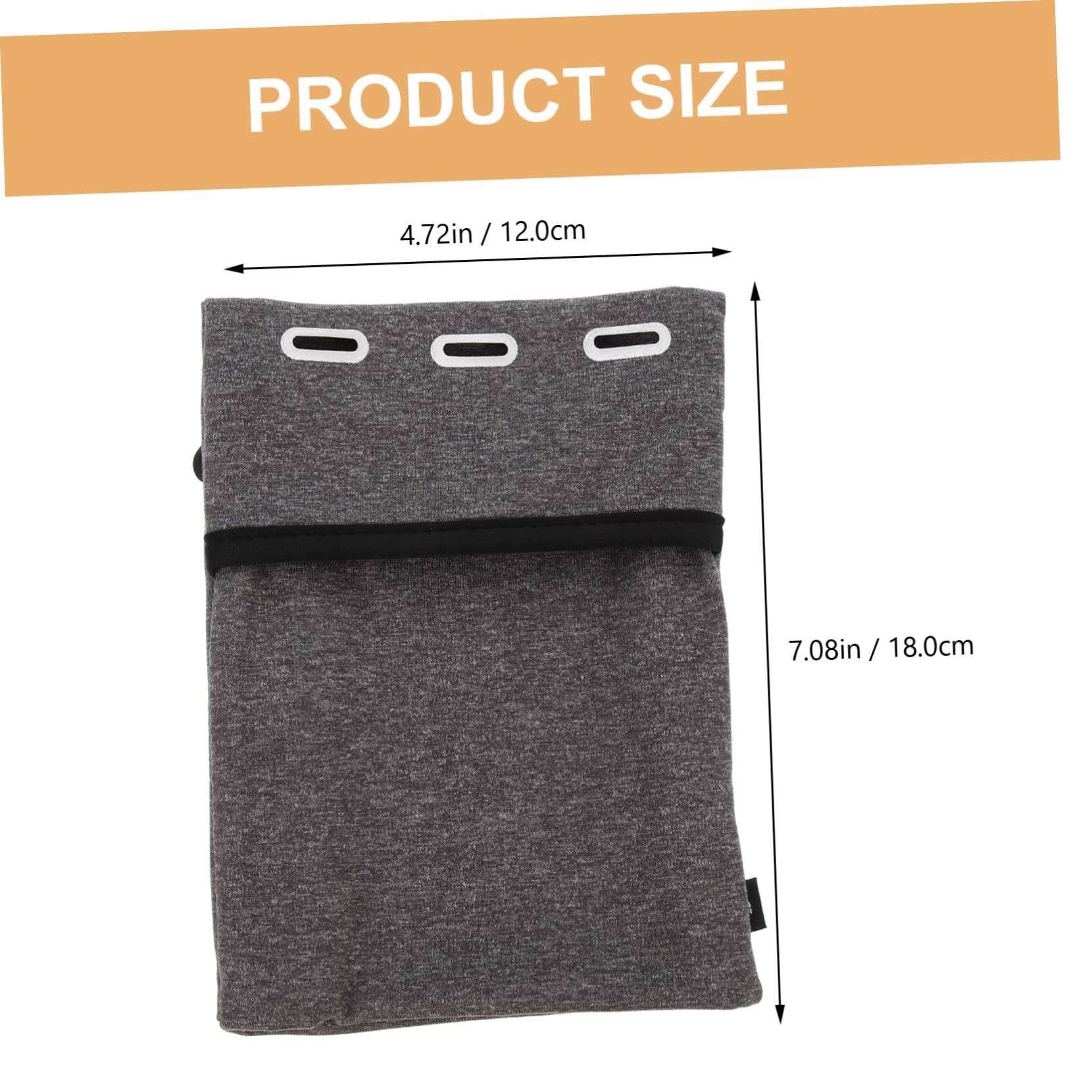 OSALADI 5pezzi Fascia Per Braccio Con Chiusura Zip Per Smartphone Pouch Per Allenamento All Aperto Adatta Per Running e Fitness Taglia