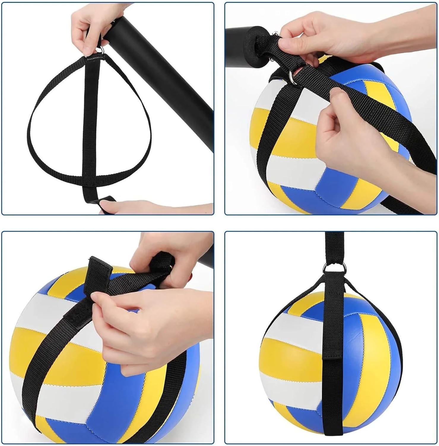 2set Volleyball Training Band Mini Indoor Basketball Shooting Skill Development Exercise Plaything