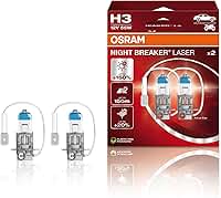 Lâmpada H3 Osram Night Breaker Laser