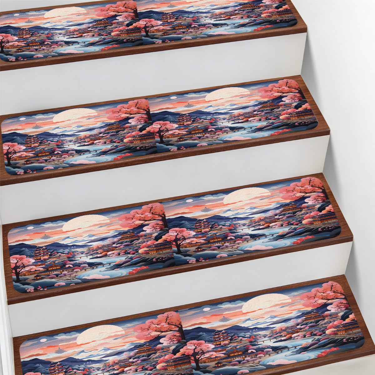 Alfombra para escaleras interiores ideal para proteger niños