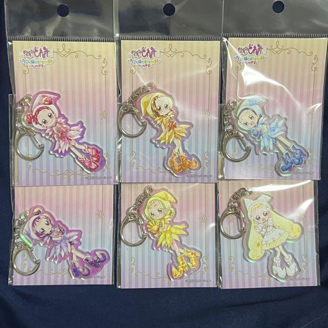 おジャ魔女どれみ オーロラアクリルキーホルダー 6種セット 【公式通販】