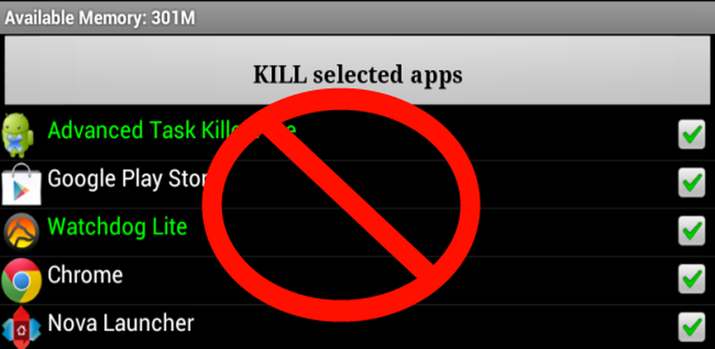 Task Killer App on Amazon Appstore