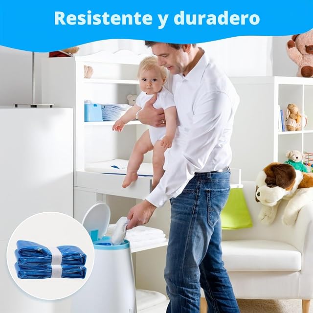 Foto 7 de 7 de 10 Bolsas de Repuesto de Arena para Gatos Compatibles con Cassettes de Recambio Litter Locker, Rollos de 4,5 m