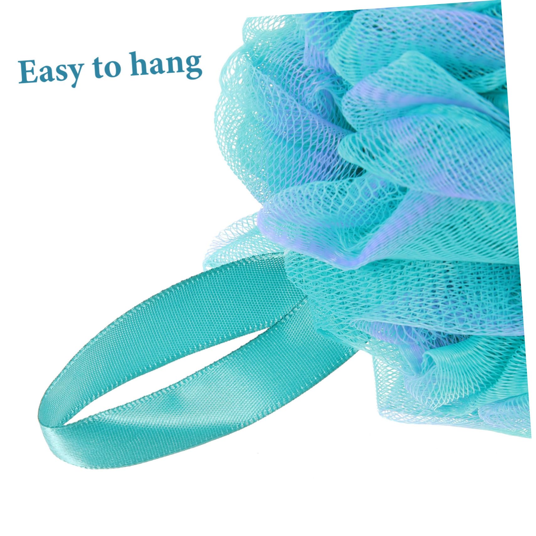 minkissy 12 esponjas de baño para, con cordón, para uso diario, bola de baño, esponja de espuma, africana, de red exfoliante africana, de o grandes amantes