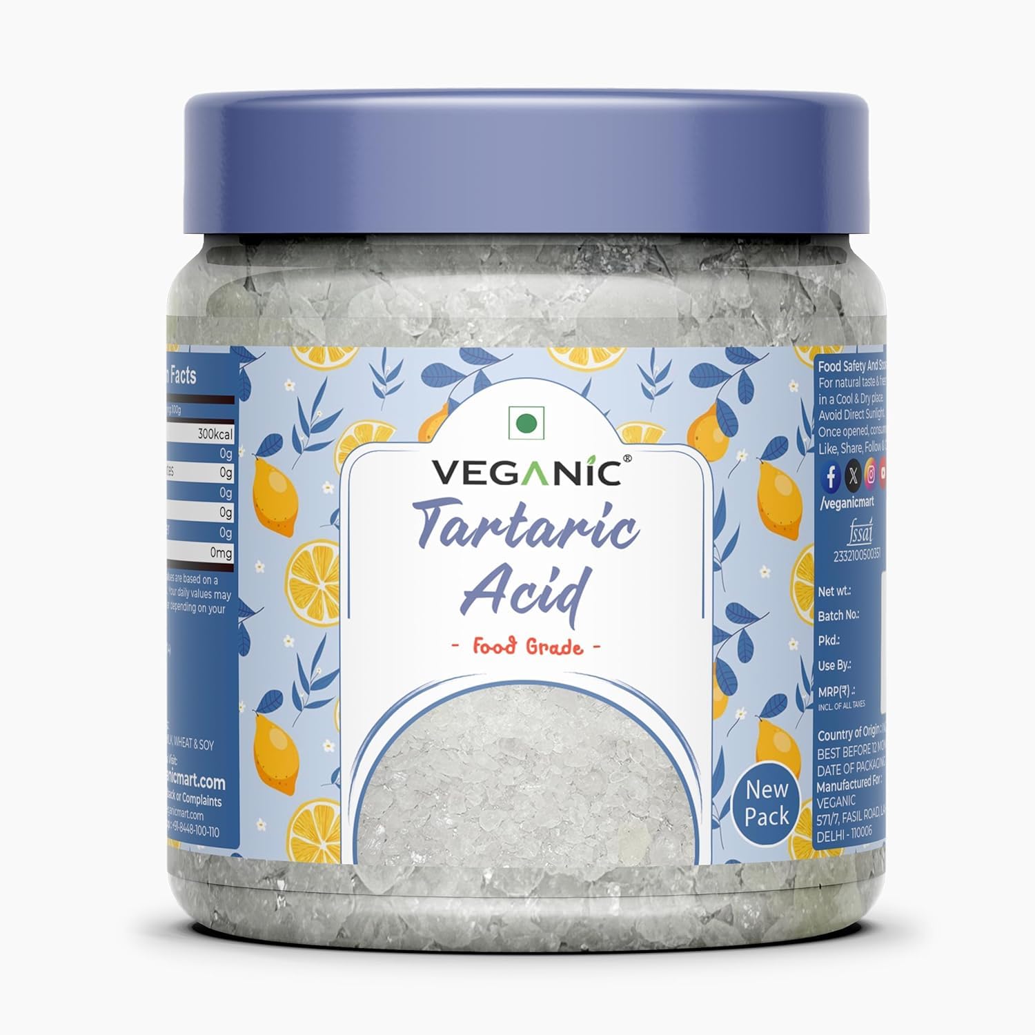 Veganic Tartaric Acid | Tatri - Sat nimbu | Tatri | Citric Acid (100)-picture-31