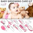 Swiss Connection Baby Grooming Care Kit Healthcare,Baby Nail Clipper Scissors Hair Comb Brush Nose Cleaner & Soft Baby Towel Safety for Toddler Infant Nursing Grooming Pink Color(Pack of 11) gallery image