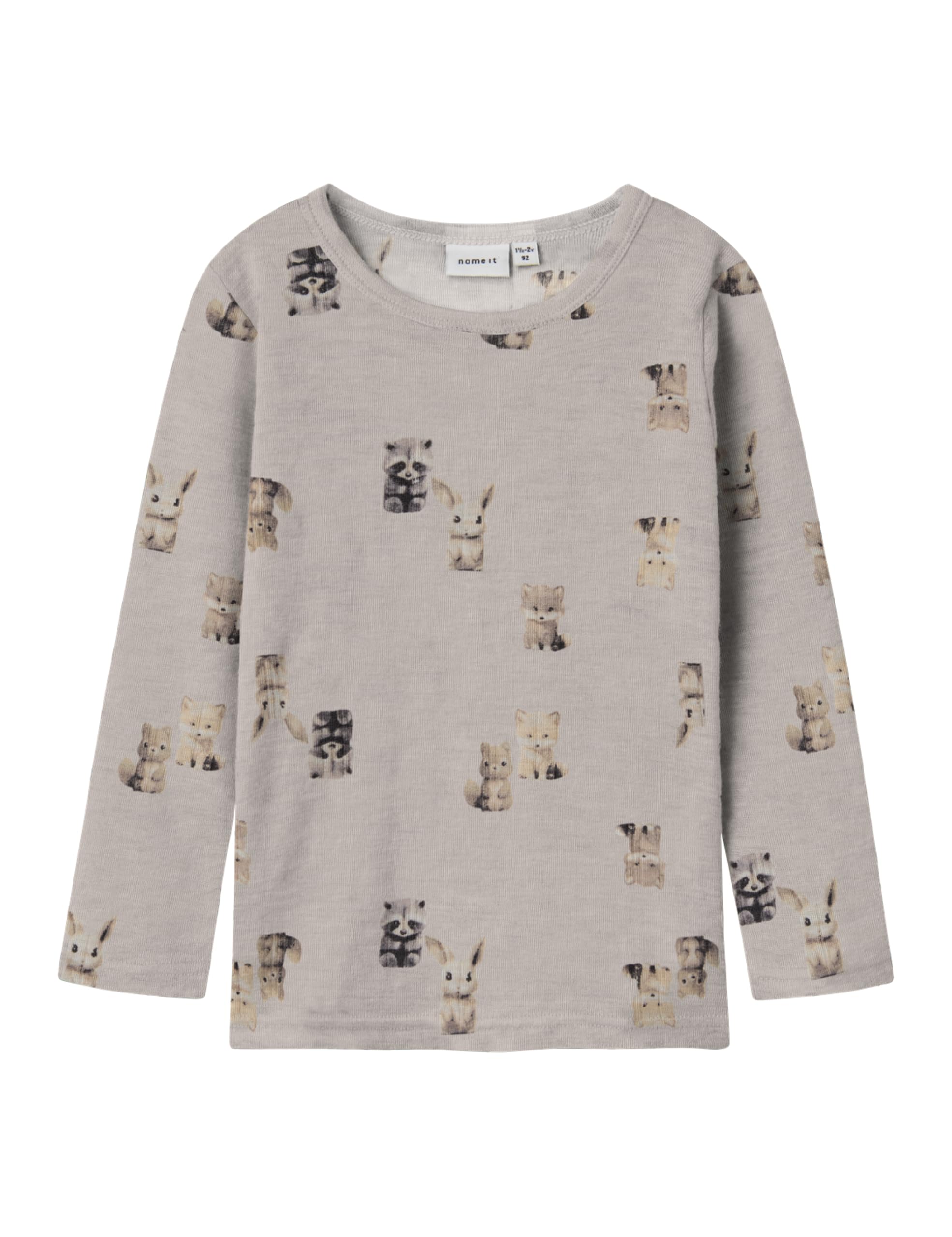 NAME IT Nmmwang Wool Needle LS Top Noos Bambini e Ragazzi