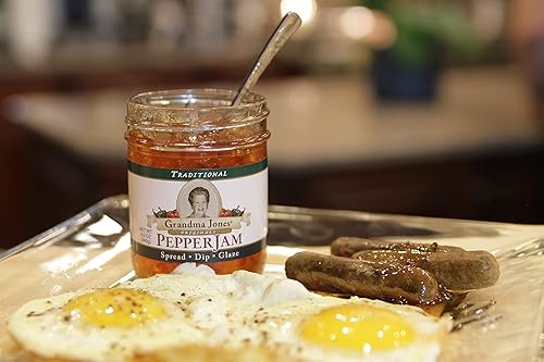 Miniatura 7 de Grandma Jones' Originals PEPPER JAM Grandma Jones Originals - Gelatina de pimienta (viene en 8 sabores) (Southwestern Chipotle)