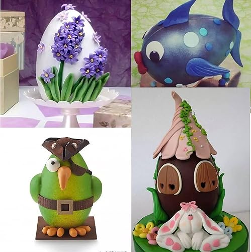 Miniatura 4 de Crafare Paquete de 10 huevos blancos de espuma para manualidades de 4.5 pulgadas, suaves para Pascua, Navidad, vacaciones, manualidades,