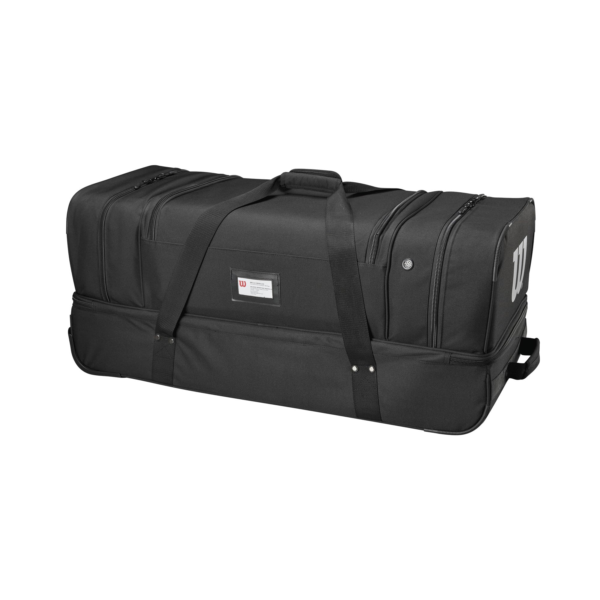 Amazon.com : WILSON Umpire V2 Wheeled Equipment Bag - Black
