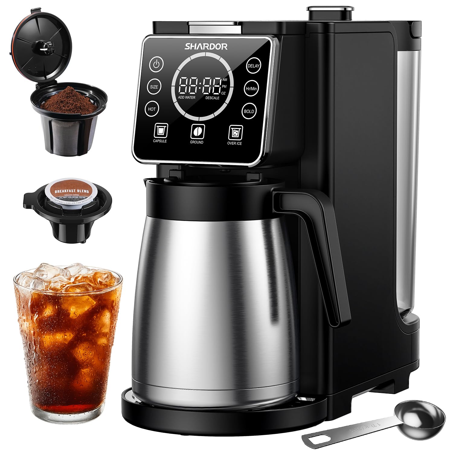 Photo 1 of SHARDOR Single Serve & Carafe Coffee Maker