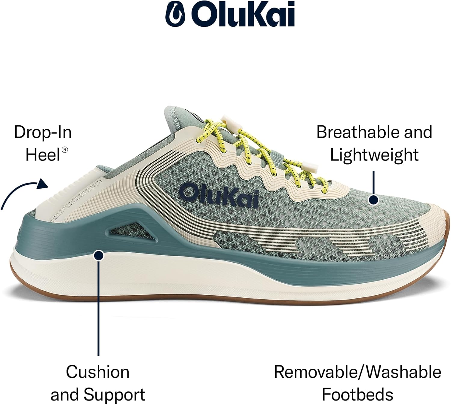 OLUKAI 'Ahi Men’s Performance Marine Shoes