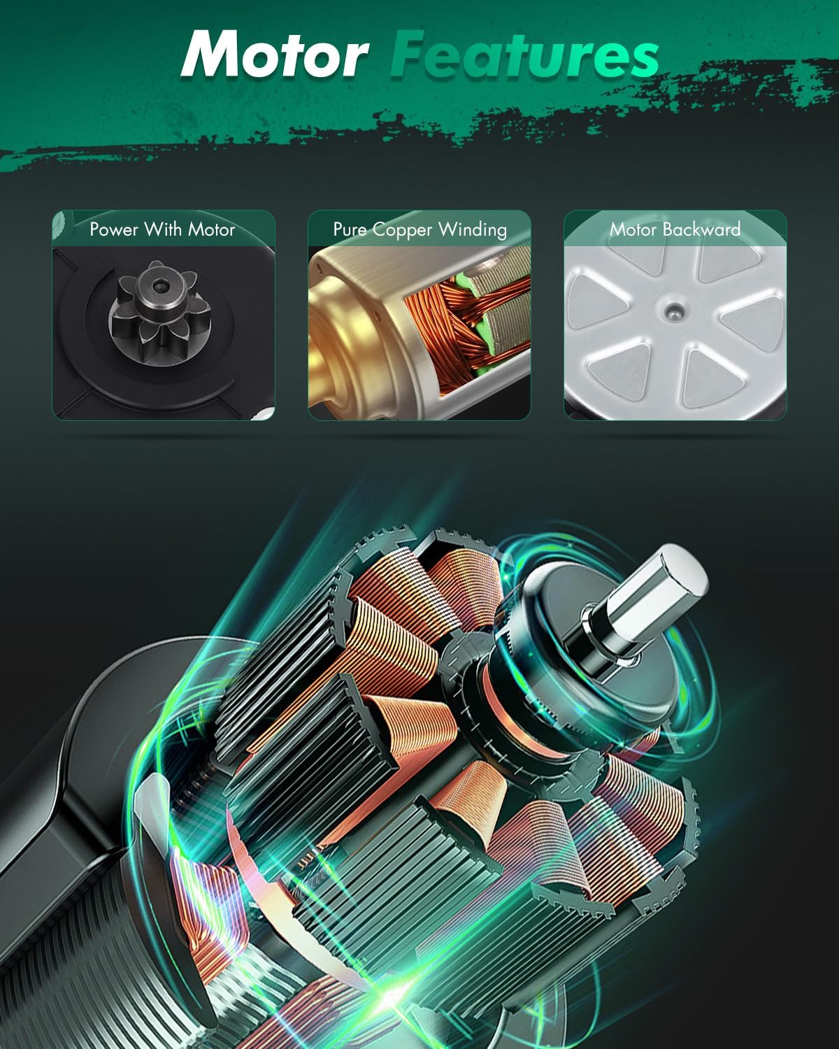 SCITOO Front Right Power Window Regulator Motor Replacement for 2002-2003 for Lexus ES300,2004-2006 for Lexus ES330 OE:8571032180, 8571033140, 8571050080