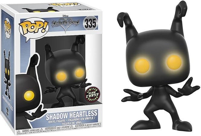 Amazon ファンコ シャドウ ハートレス チェイスエディション キングダムハーツ X Pop ディズニービニールフィギュア Pop 1個 互換性のあるpetプラスチックグラフィックプロテクターバンドル 335 B フィギュア ドール 通販