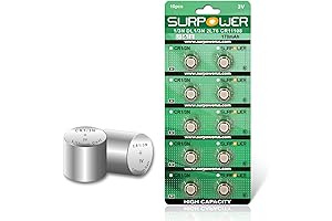 CR1/3N 3V Lithium Battery 10-Pack