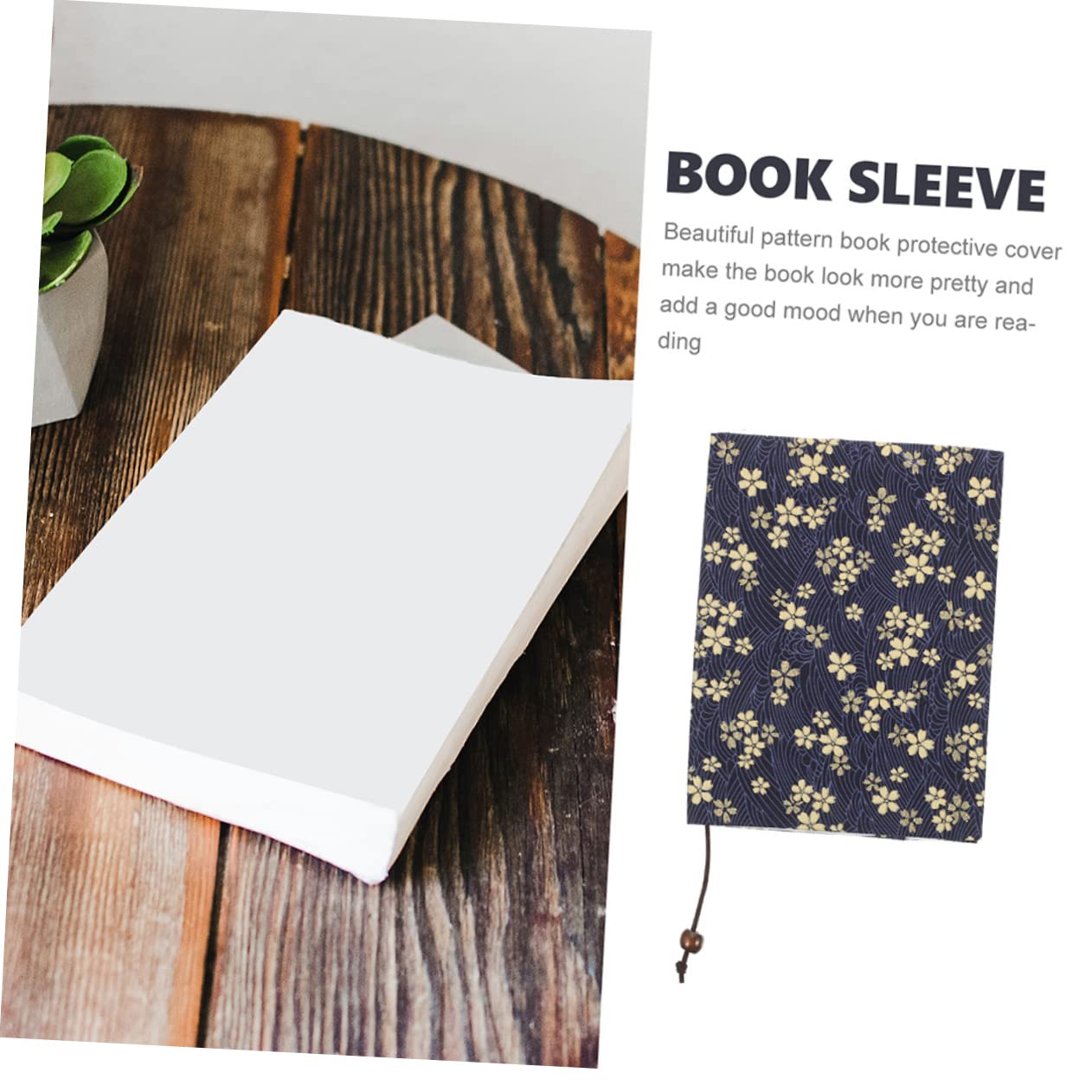 STOBOK 5pezzi Copertura Per Libri Premium Protettore Creativo Per Libri Scolastici e Diari Design Elegante e Fiori Di Ciliegio Perfetta Per Uso Quotidiano e Scuola