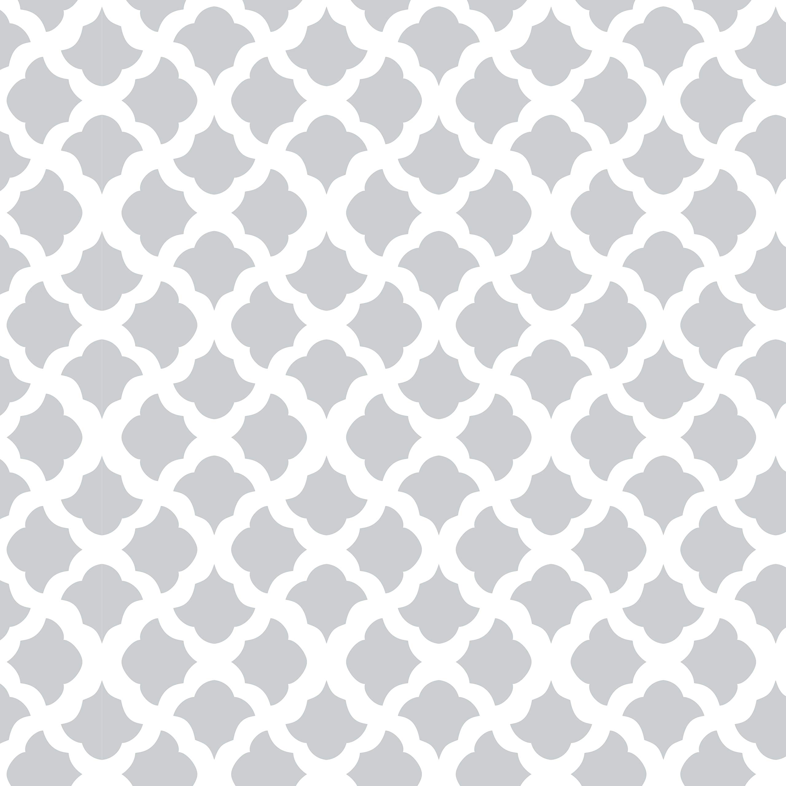 Con-Tact Brand Creative Covering, Self-Adhesive Shelf Liner, Multi-Purpose Vinyl Roll, Easy to Use and Apply, 18'' x 9', Talisman Glacier Gray