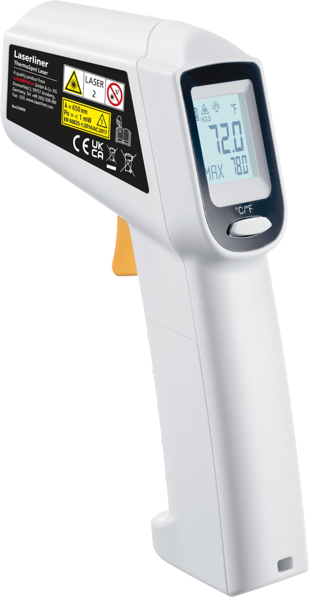 Laserliner Thermomètre Infrarouge ThermoSpot Laser