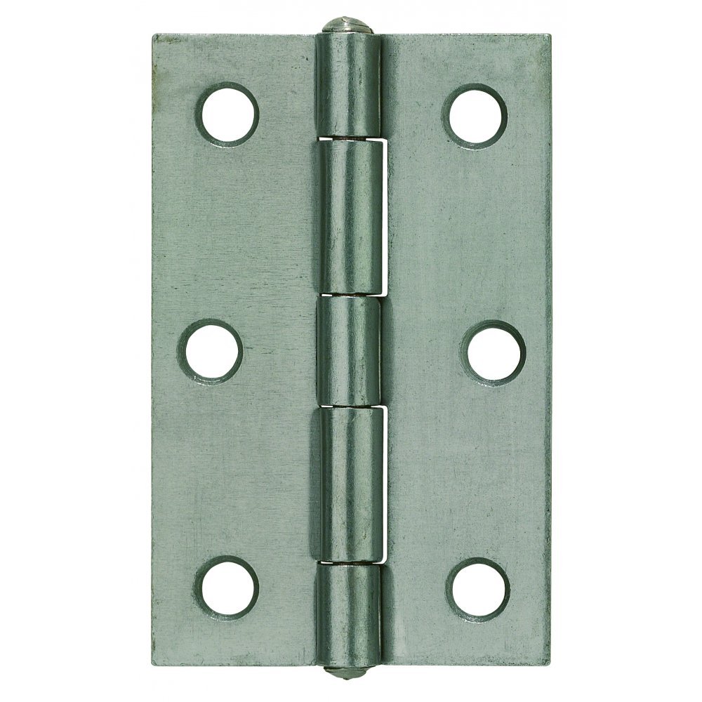 Henderson HardwareSteel 1838 Fixed Pin Butt Hinge (Pair) Bright Zinc Plated Finish (BZP) 75mm