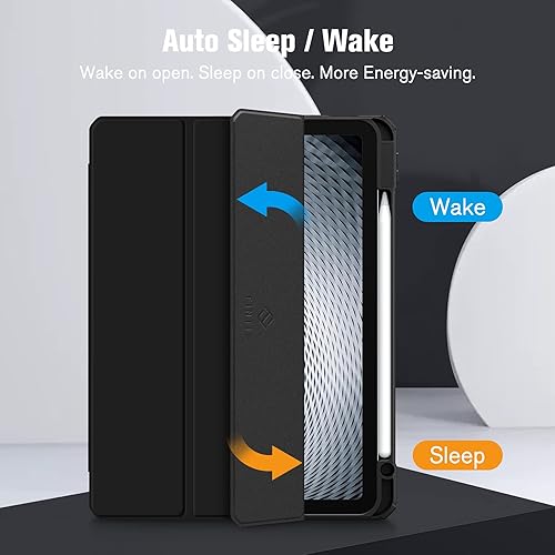 Miniatura 105 de Fintie Funda híbrida delgada para iPad Air de 11 pulgadas M3 (2025) / M2 (2024), iPad Air 5ª (2022) / 4ª generación (2020) de 10.9 pulgadas, funda a