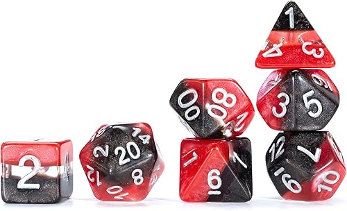 Vista 18 de Gate Keeper Games & Dice Gate Keeper Games Supernova Dice Yin Yang, Multicolor