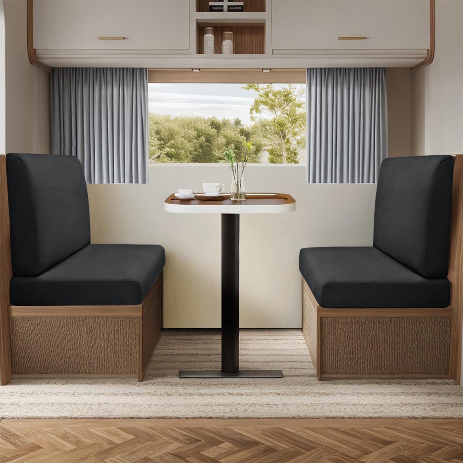 Coussins de camping-car imperméables : housses extensibles de dinette VR