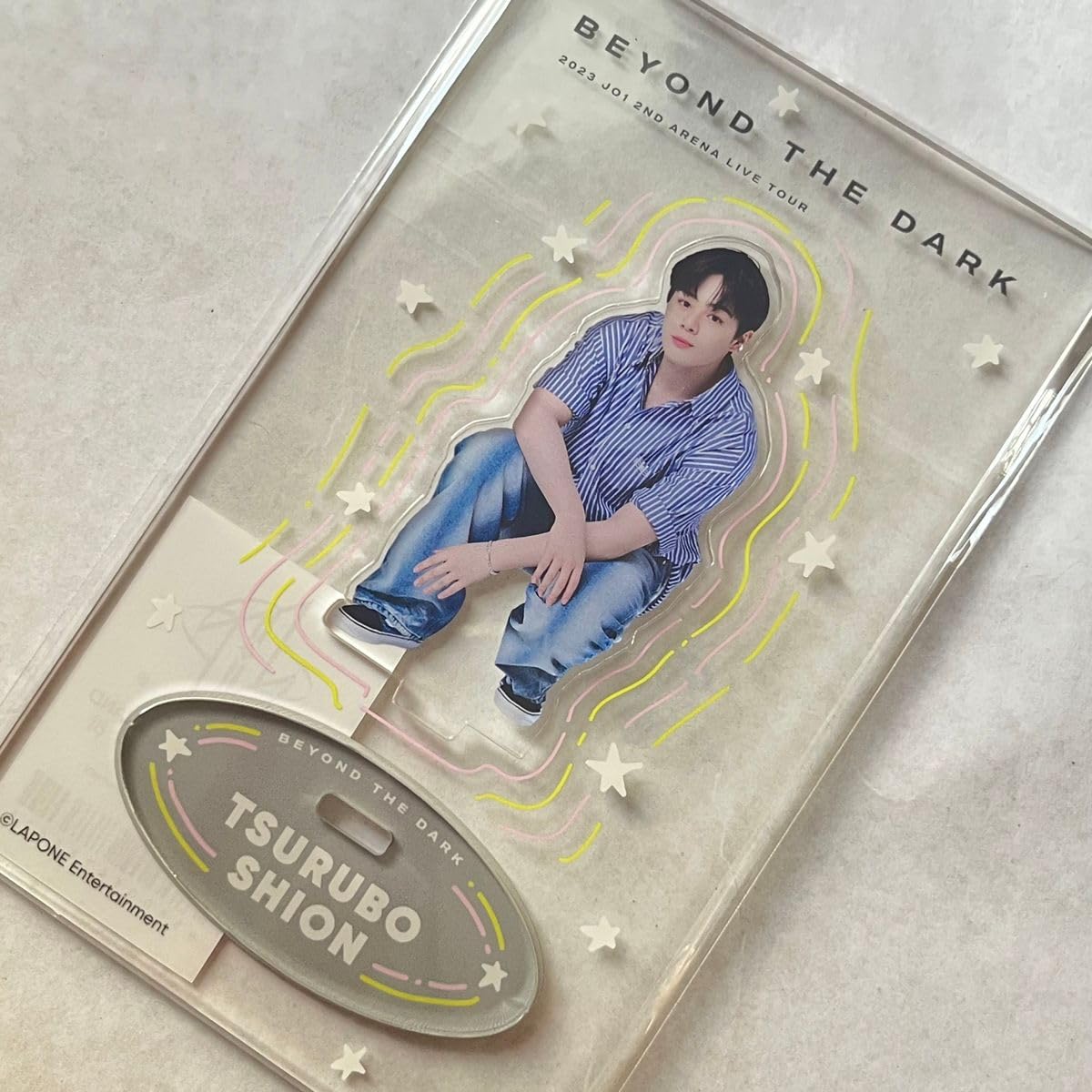 JO1 鶴房汐恩 アクスタ アクリルスタンド 3個セット 鶴房汐恩 アクスタ