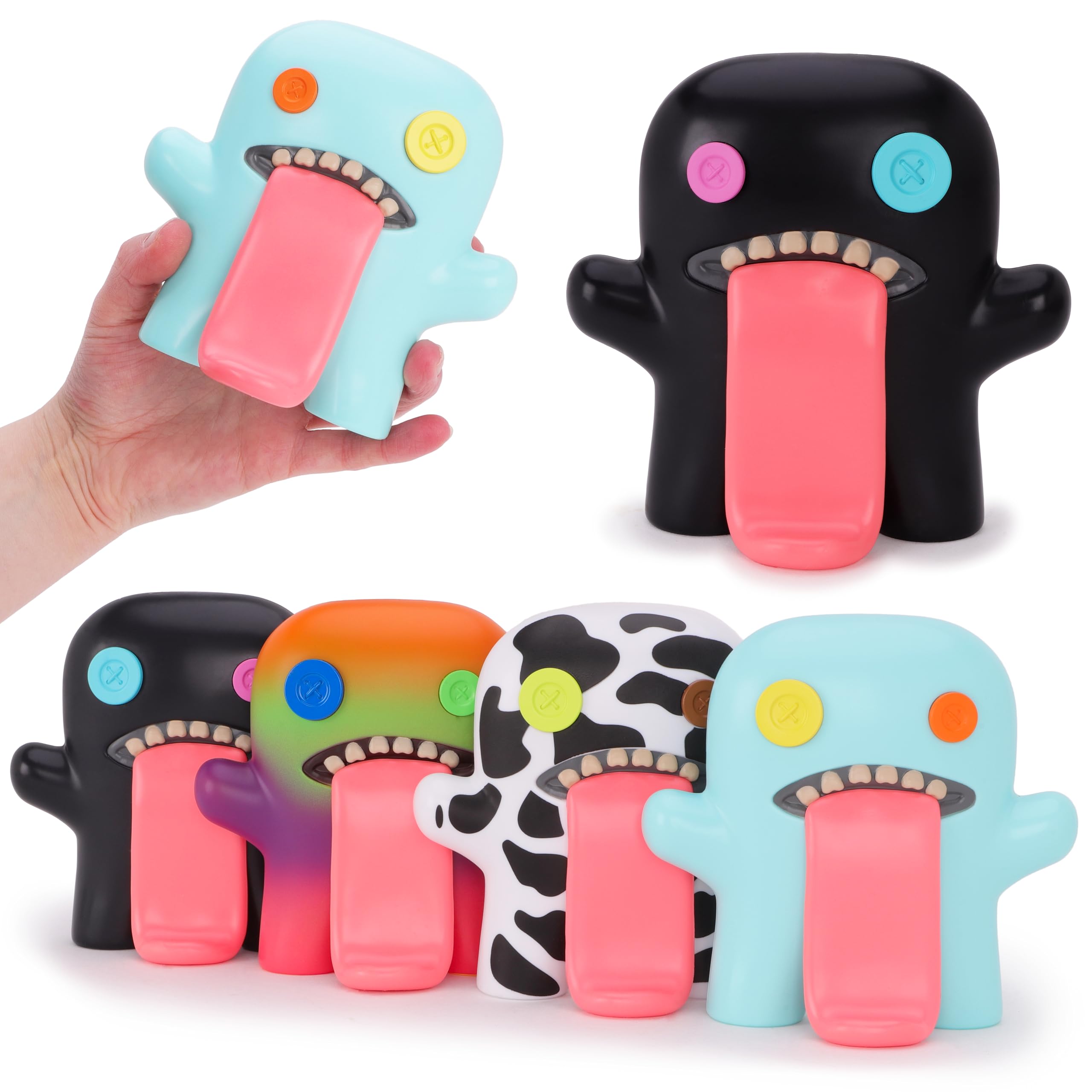 Toyland® 12cm (4.7") Fuggler Oogah Boogah Figure Series 2 - Made From Recycled Plastic - 4 To Collect, 1 Chosen at Random - Suitable for Kids Aged 3+