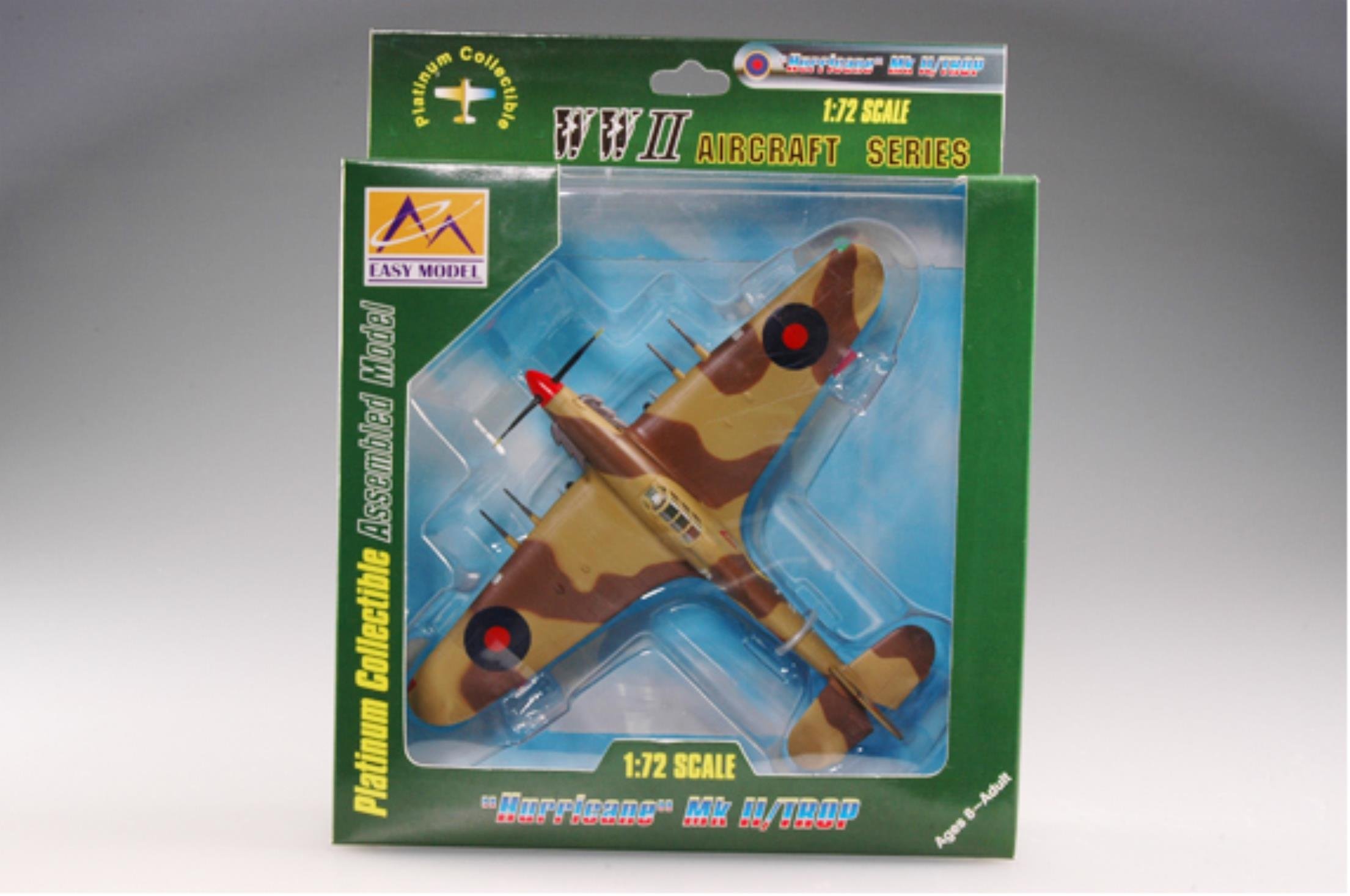 Amazon | 1/72 完成品 37269 ホーカーハリケーンMk. IIC RAF