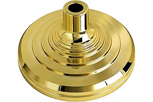This Base Stand for Indoor Flagpole, Gold Interior Flag Holder Stands for...
