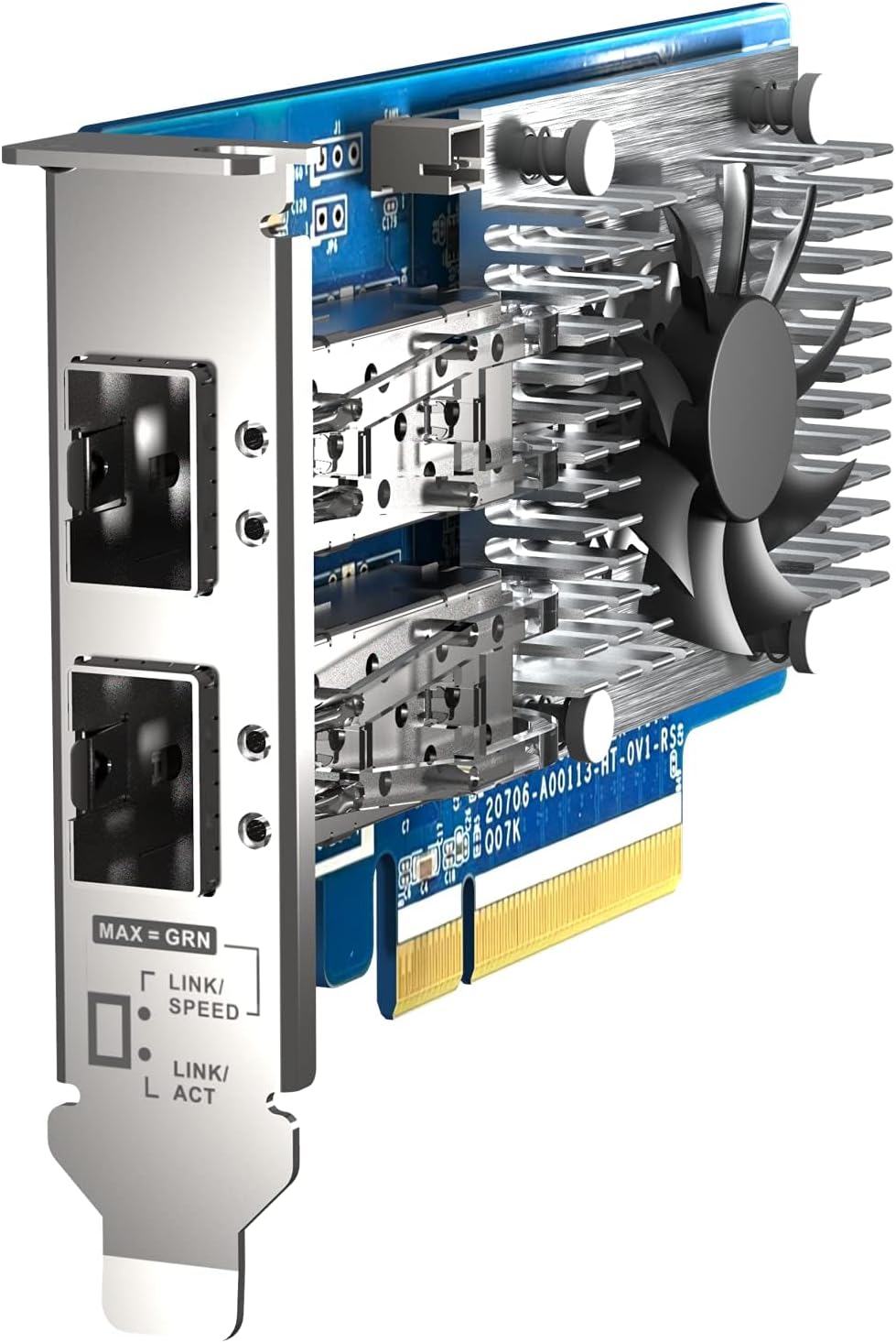 QXG-25G2SF-CX6 Two Port 25GbE Network Card with SR-IOV and RoCE for Improved Network and VMware® Virtualization Environments