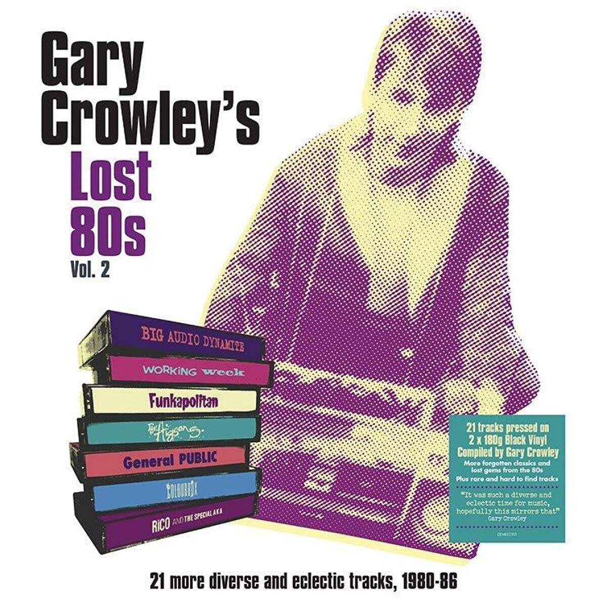 Gary Crowley's Lost 80s Vol 2  (2xVinyl) New Sealed Damaged Sleeve