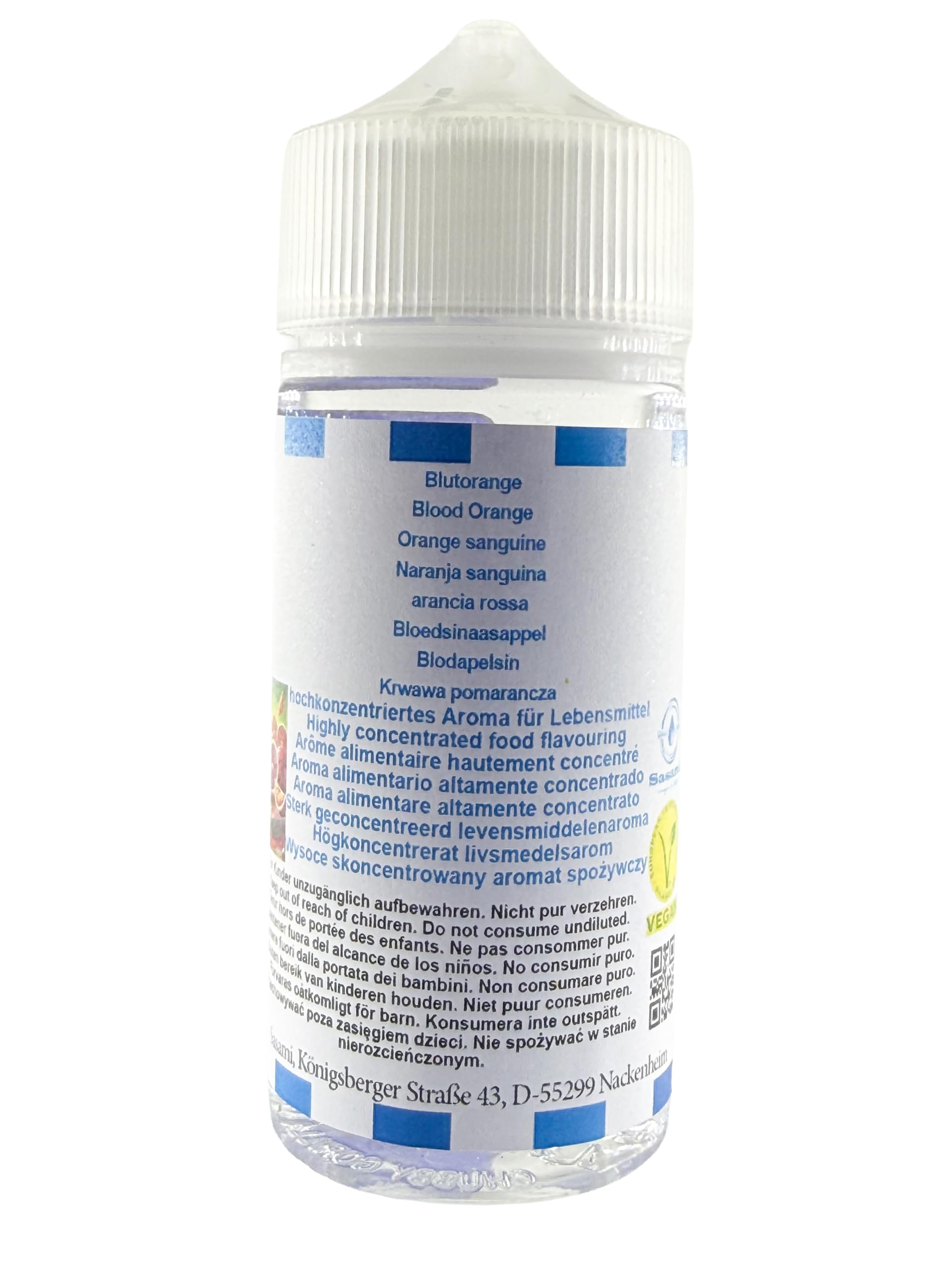 Aroma concentrato arancia rossa - vegano - Sasami - 100ml