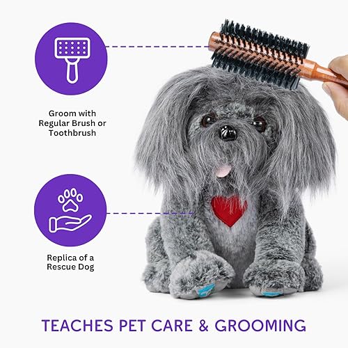 Miniatura 2 de Sparkle The Rescue Dog  Un perro de peluche para abrazos entrañables  Lindo animal de peluche  Un compañero de peluche para todas las edades