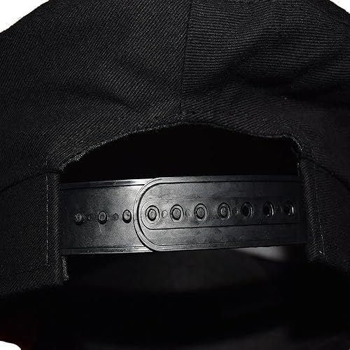 Miniatura 5 de Sombrero de yate de capitán negro con bordado dorado para crucero, accesorio de disfraz de fiesta náutica